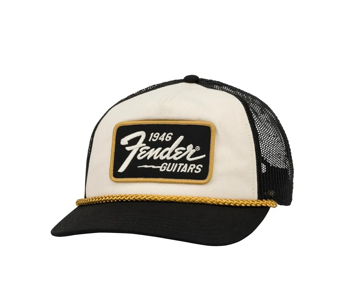 Fender 1946 Gold Braid Hat Cream/Black