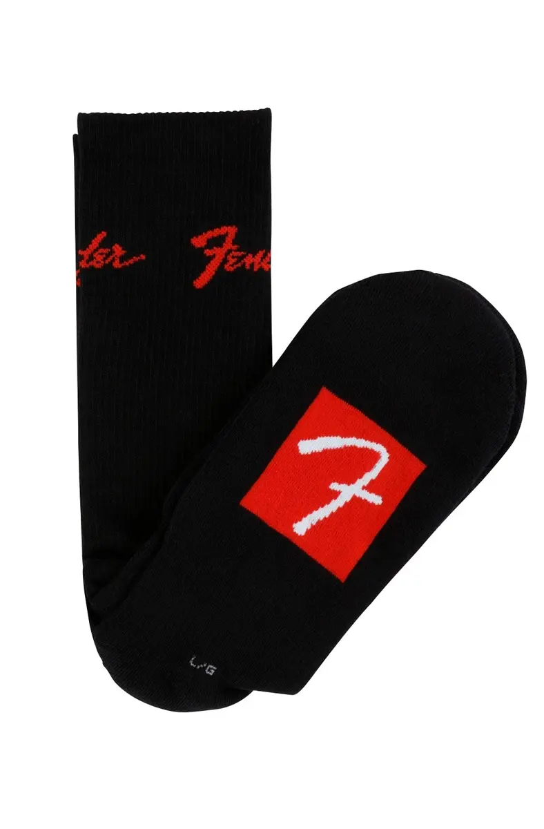 Fender Logo Stompsock Black Large