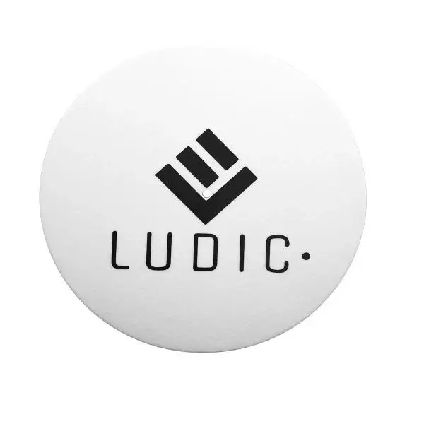 Ludic Audio Anti-Static Logo Felt Mat