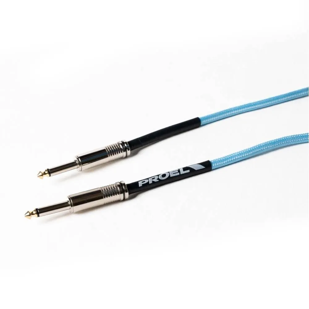 Proel 1x6.3mm Ma MO > 1x6.3mm Ma MO Blue 3m