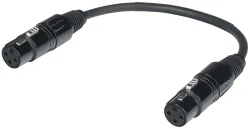 Proel XLR Fe 3-pin > XLR 3-pin Fe 20cm