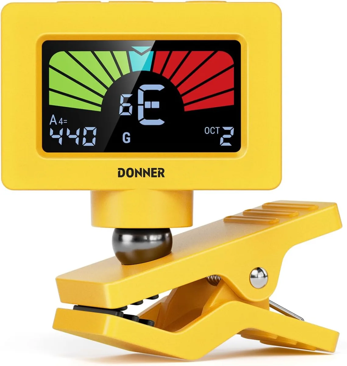 Donner DT10 Clip-On Yellow