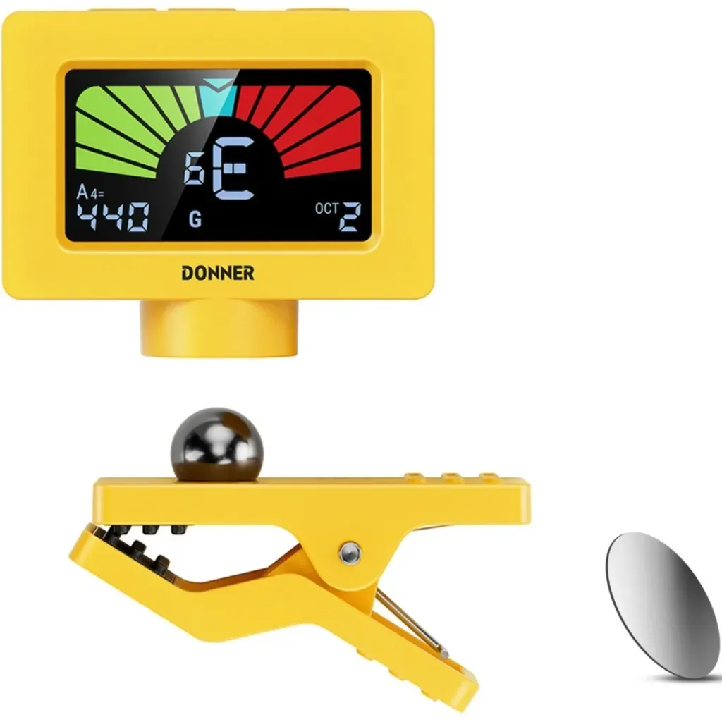Donner DT10 Clip-On Yellow