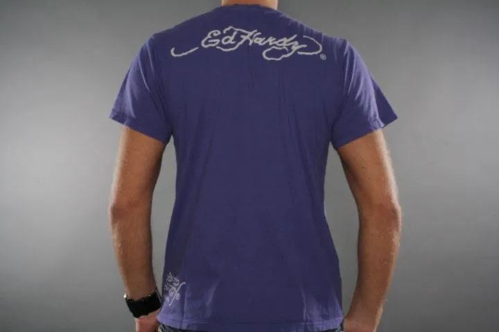 Ed Hardy Fierce Panther Purple M