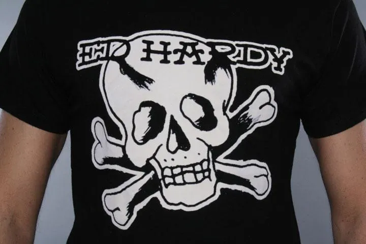 Ed Hardy Small Skull Black M
