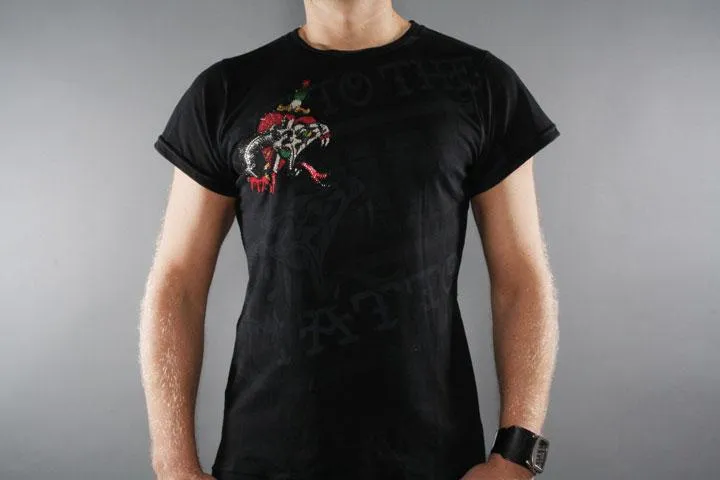 Ed Hardy Snake & Dagger Black L