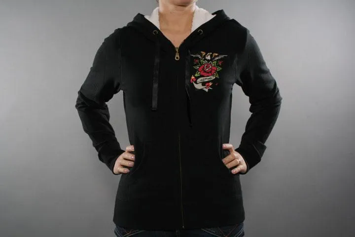 Ed Hardy Eagle Anchor Zip Hoodie S