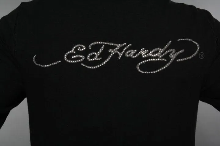 Ed Hardy Eagle Anchor Zip Hoodie S