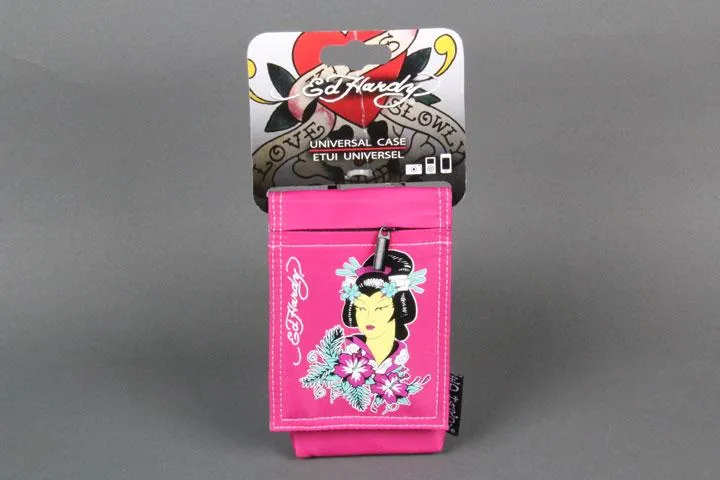 Ed Hardy Geisha Universal Case Pink