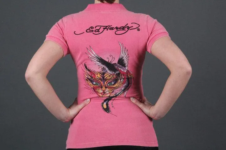 Ed Hardy Lady Cat Polo Rapture Rose S