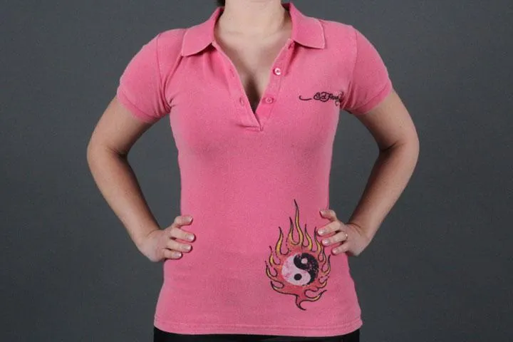 Ed Hardy Lady Cat Polo Rapture Rose S