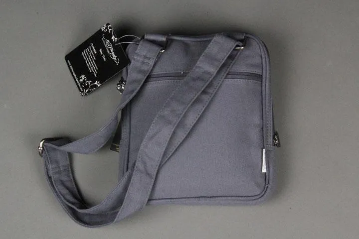 Ed Hardy Gina Side Messenger Bag EB08GINPNY Grey
