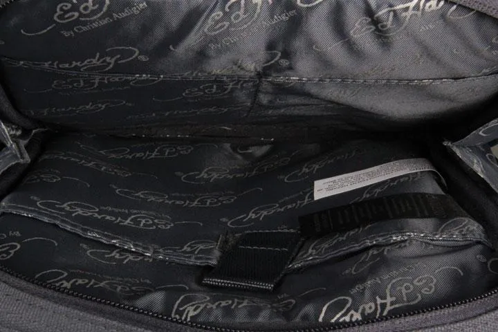 Ed Hardy Gina Side Messenger Bag EB08GINPNY Grey