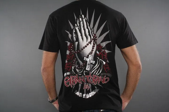 Gran Torino Praying Hands Black L