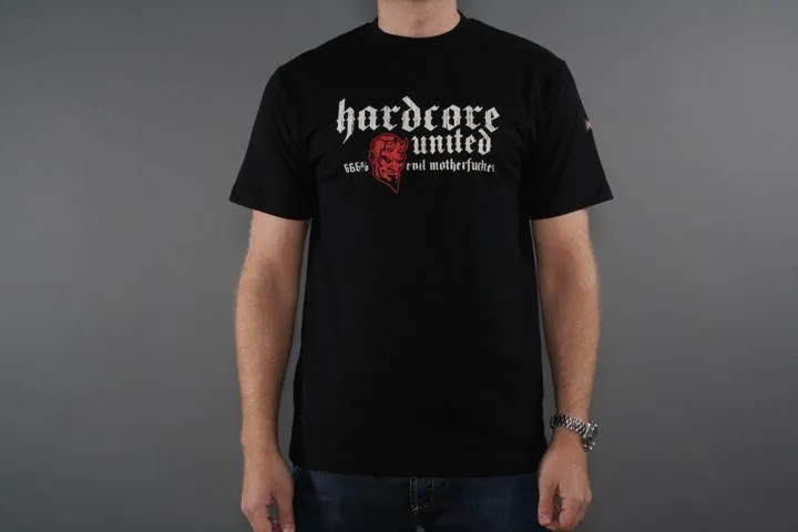 Hardcore United 666% T-shirt Black L