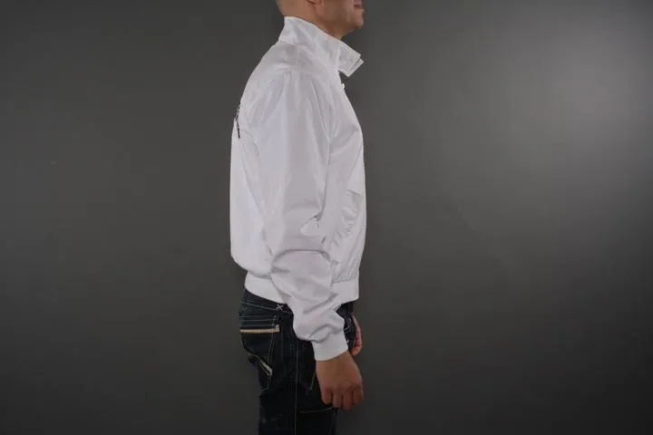 Hardcore United Hardy Harrington Jacket White S