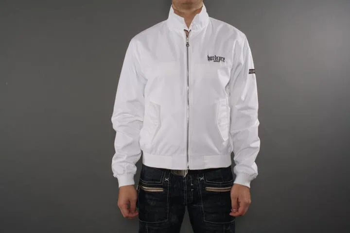 Hardcore United Hardy Harrington Jacket White 3XL