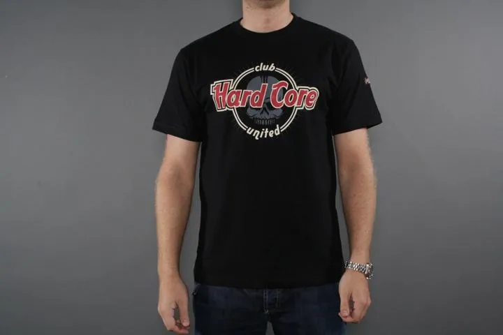 Hardcore United Club T-Shirt Black S
