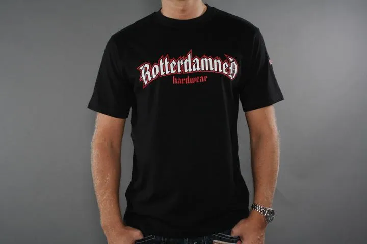 Hardcore United Rotterdamned T-Shirt Black 3XL