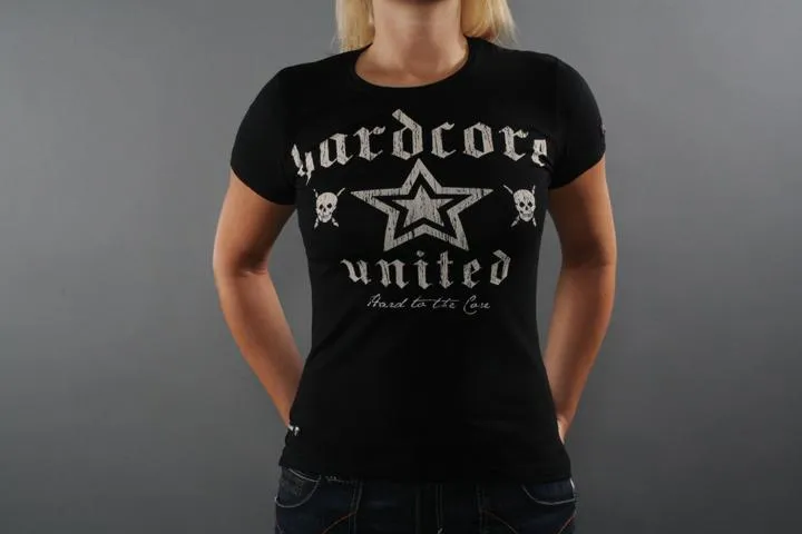 Hardcore United Corry Black T-Shirt XL