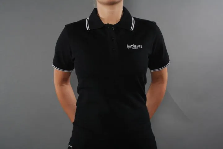 Hardcore United Polly Polo Black M