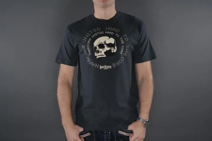 Hardcore United Harder T-Shirt Grey XL
