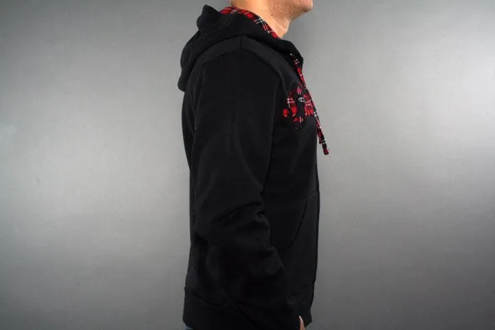 100% Hardcore LNDN Basic Zip Hoodie Black XXL