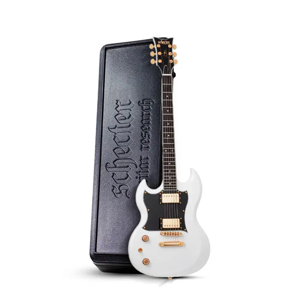 Schecter ZV-H6LLYW66D Left Gloss White