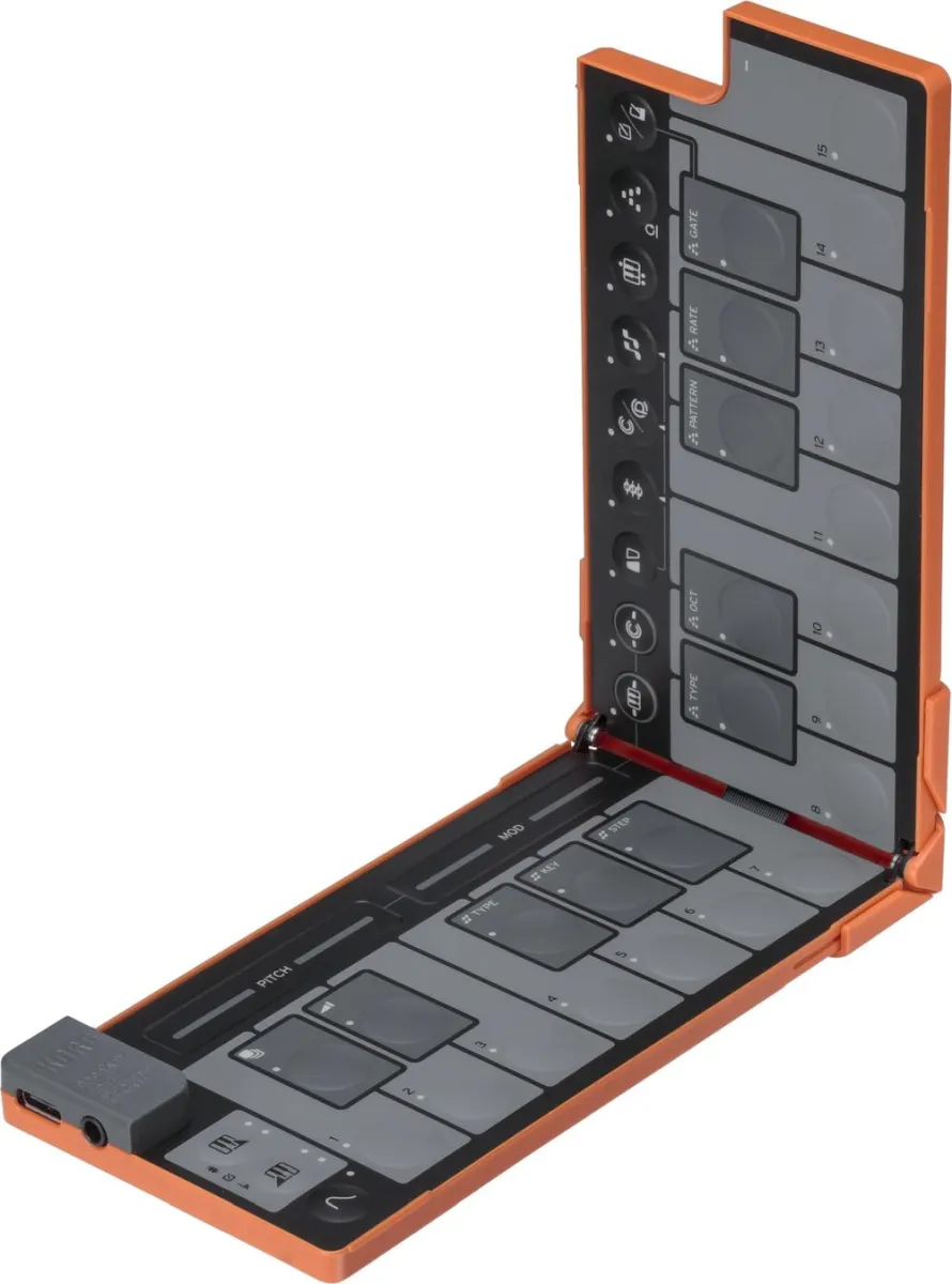 Korg nanoKEY Fold Lava Orange