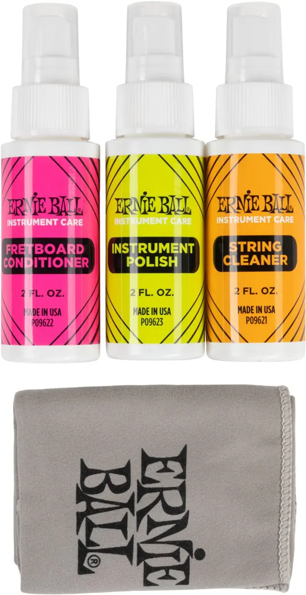 Ernie Ball EB-4225 Instrument Care 3-Pack