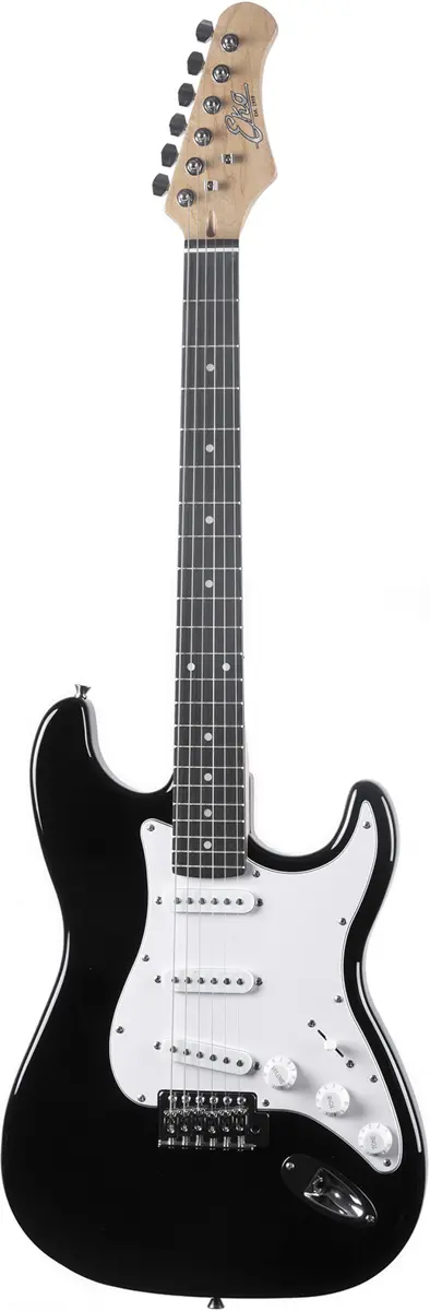 Eko Guitars ST100 Type Strat Black