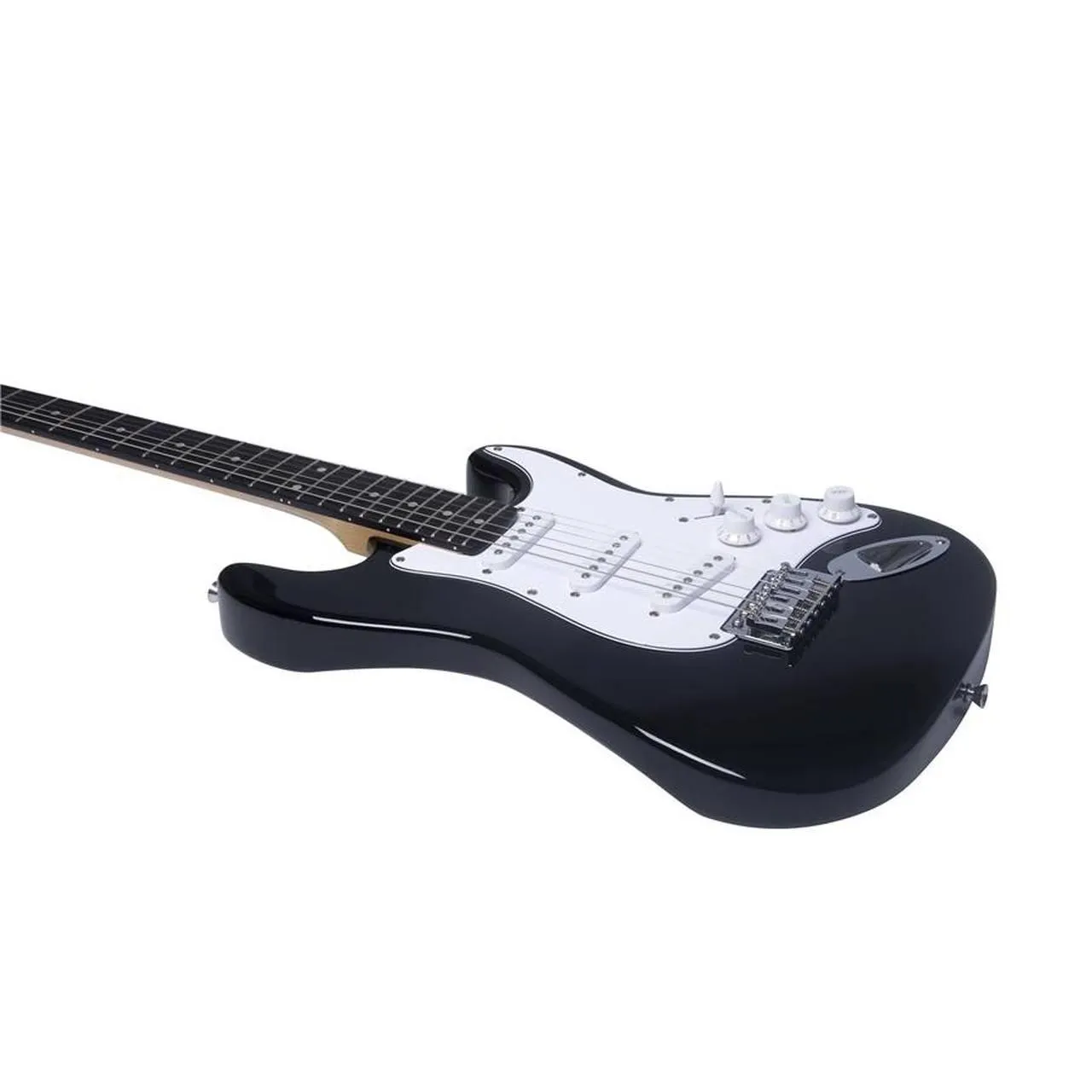 Eko Guitars ST100 Type Strat Black