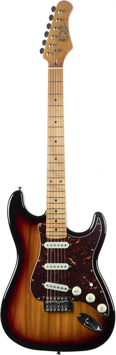 Eko Guitars ST401 Type Strat Vintage Sunburst