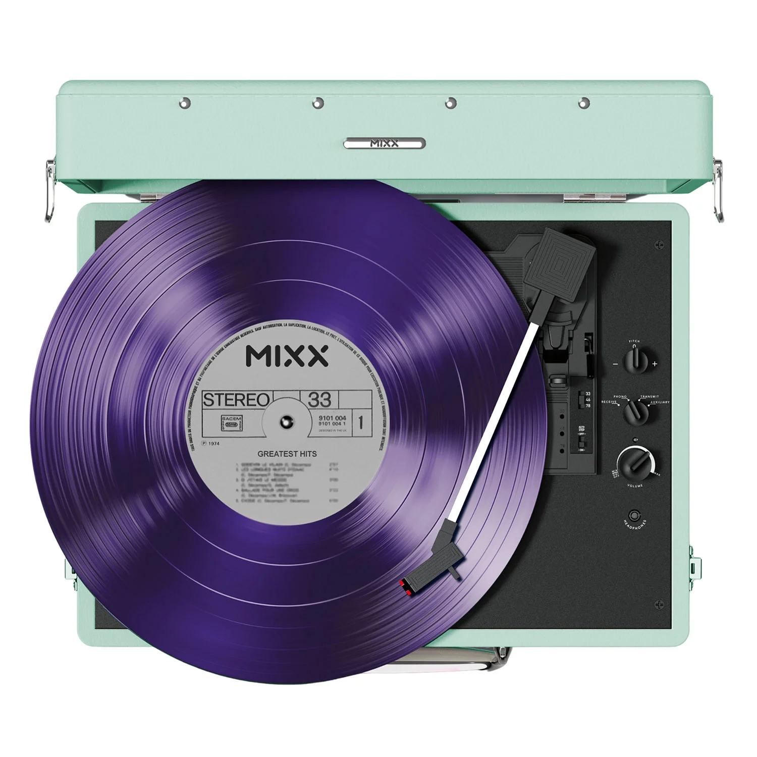 Mixx Vinylplayer Revival 55 Stereo Green