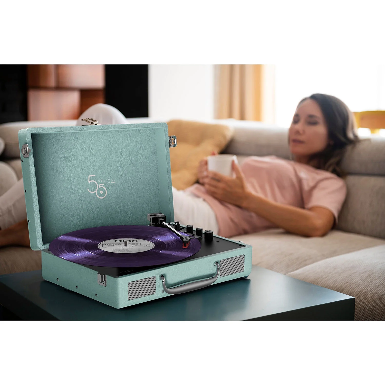 Mixx Vinylplayer Revival 55 Stereo Green