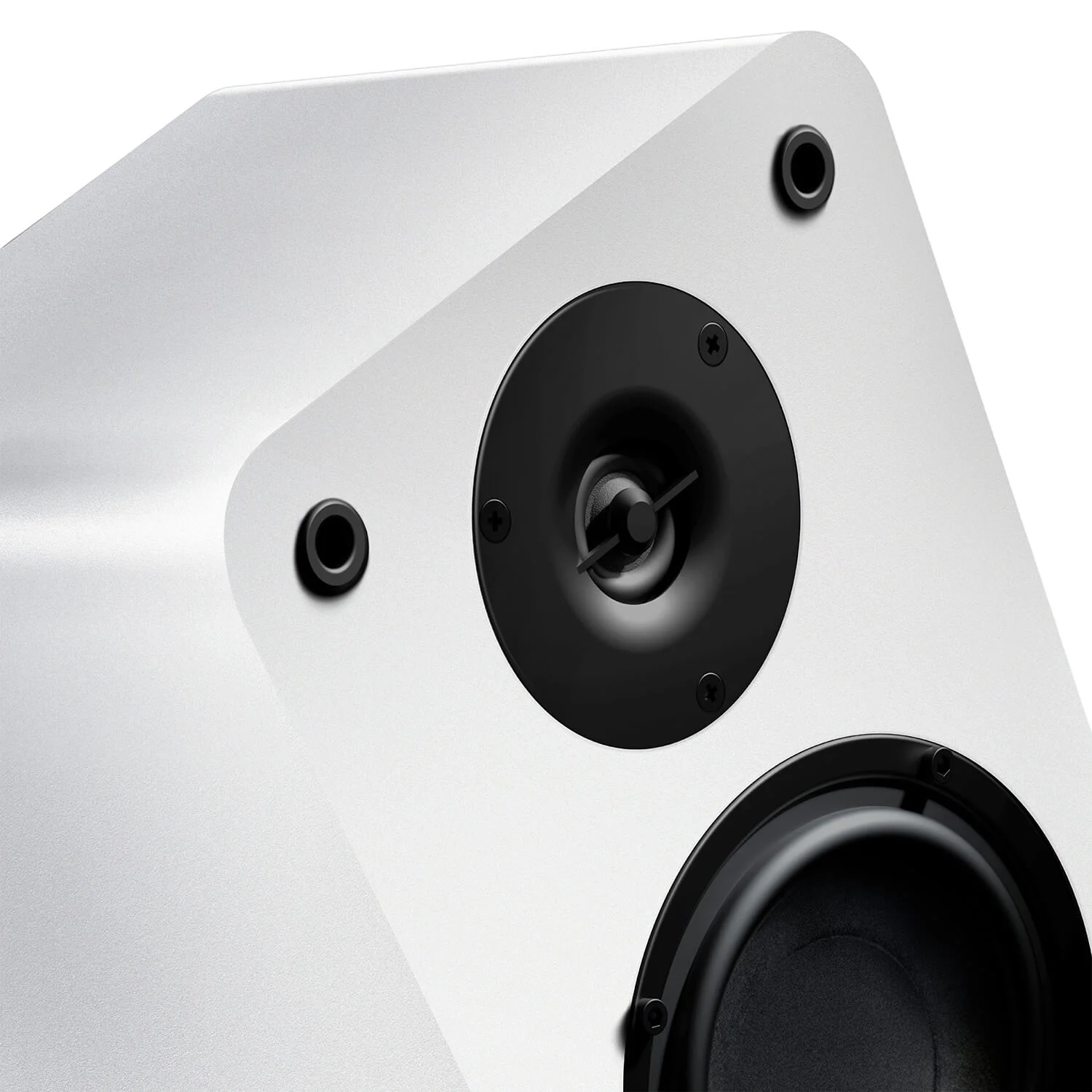 Mixx Vinylplayer System 5 Stereo + Speakers White