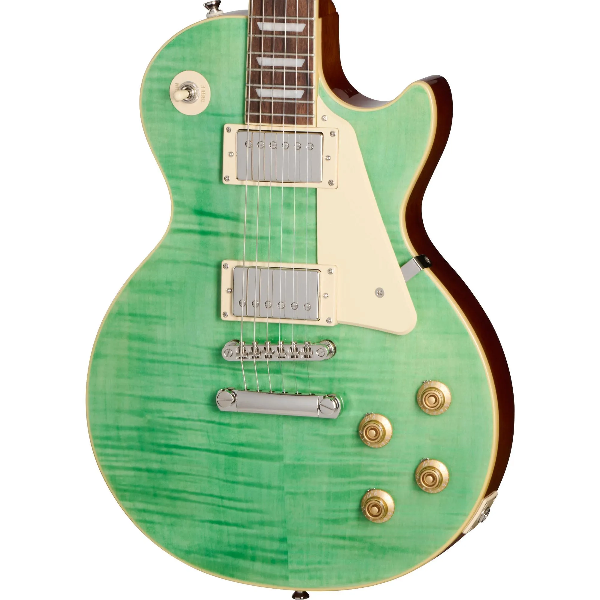 Epiphone Les Paul Standard 50s Figured Seafoam Green