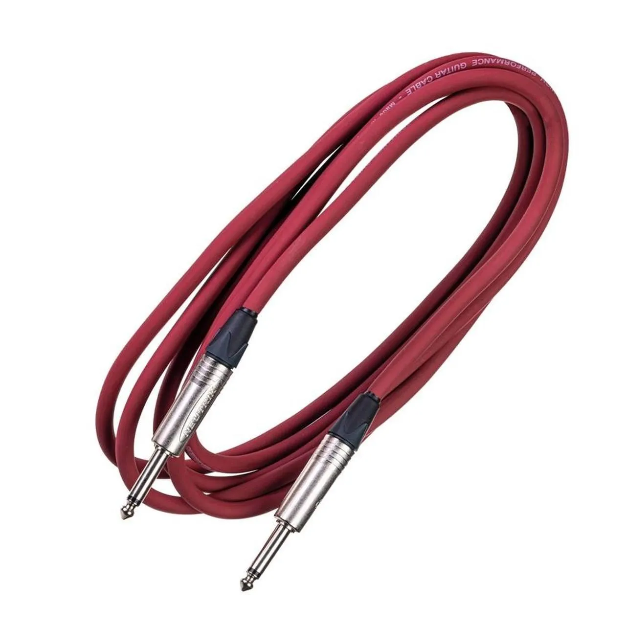 Quik Lok 1x6.3mm Ma MO > 1x6.3mm Ma MO Red 5m