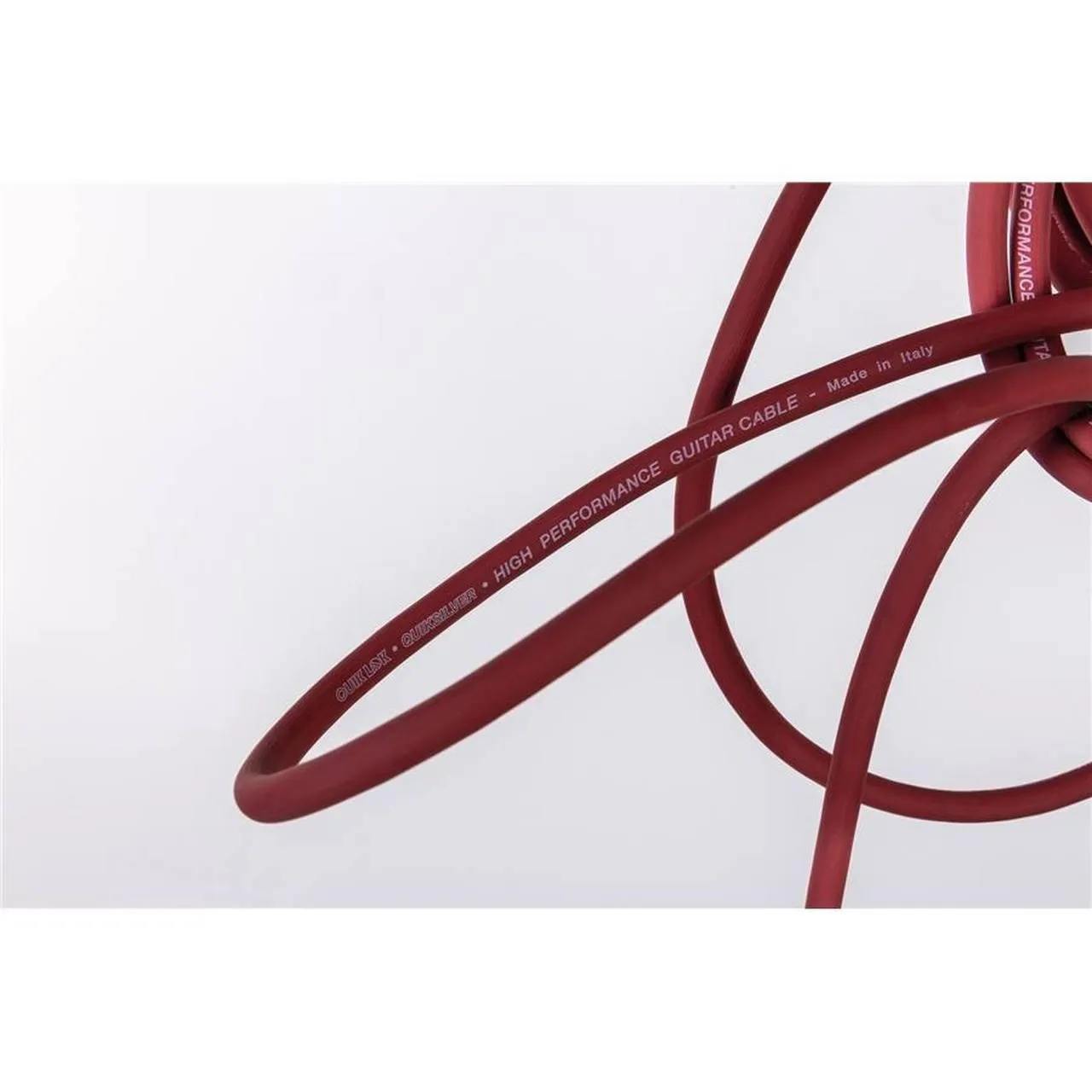 Quik Lok 1x6.3mm Ma MO > 1x6.3mm Ma MO Red Silent 5m