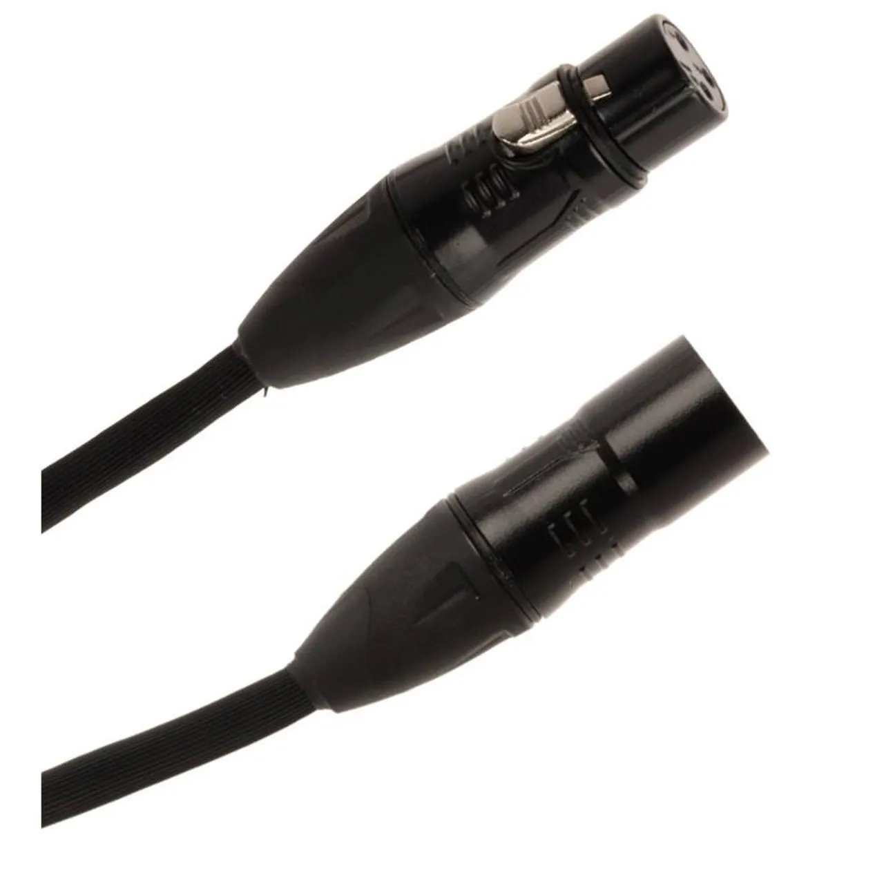 Quik Lok 1xXLR Ma > 1xXLR Fe Black 5m