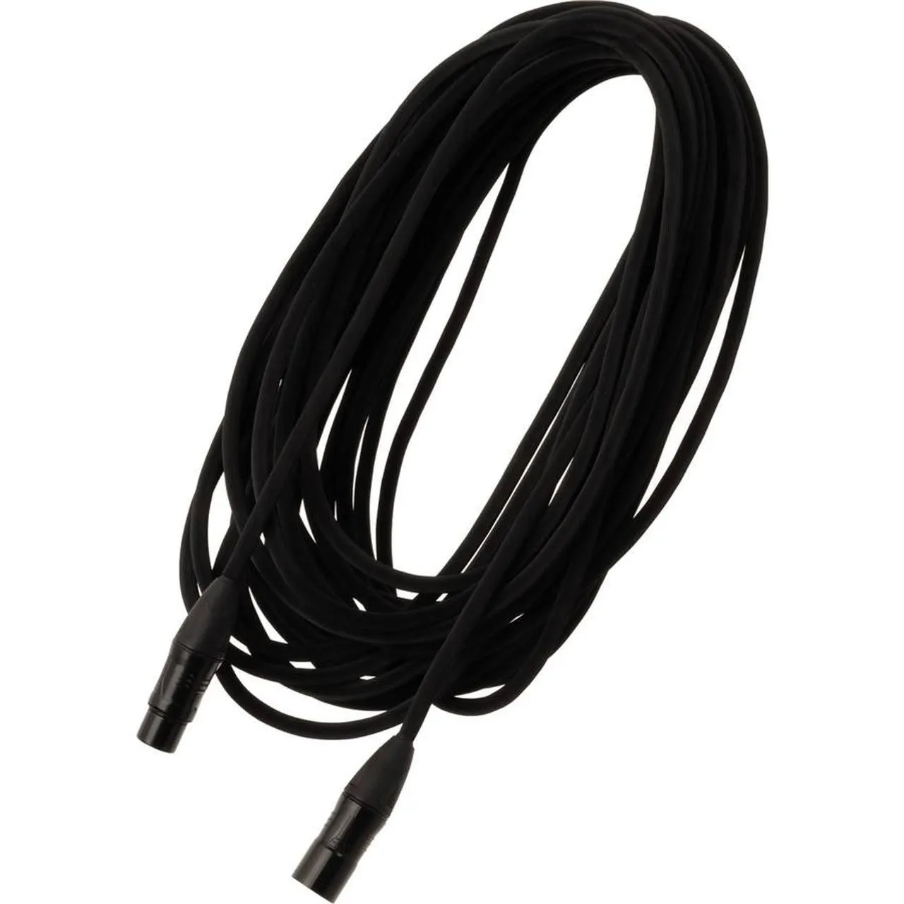 Quik Lok 1xXLR Ma > 1xXLR Fe Black 15m
