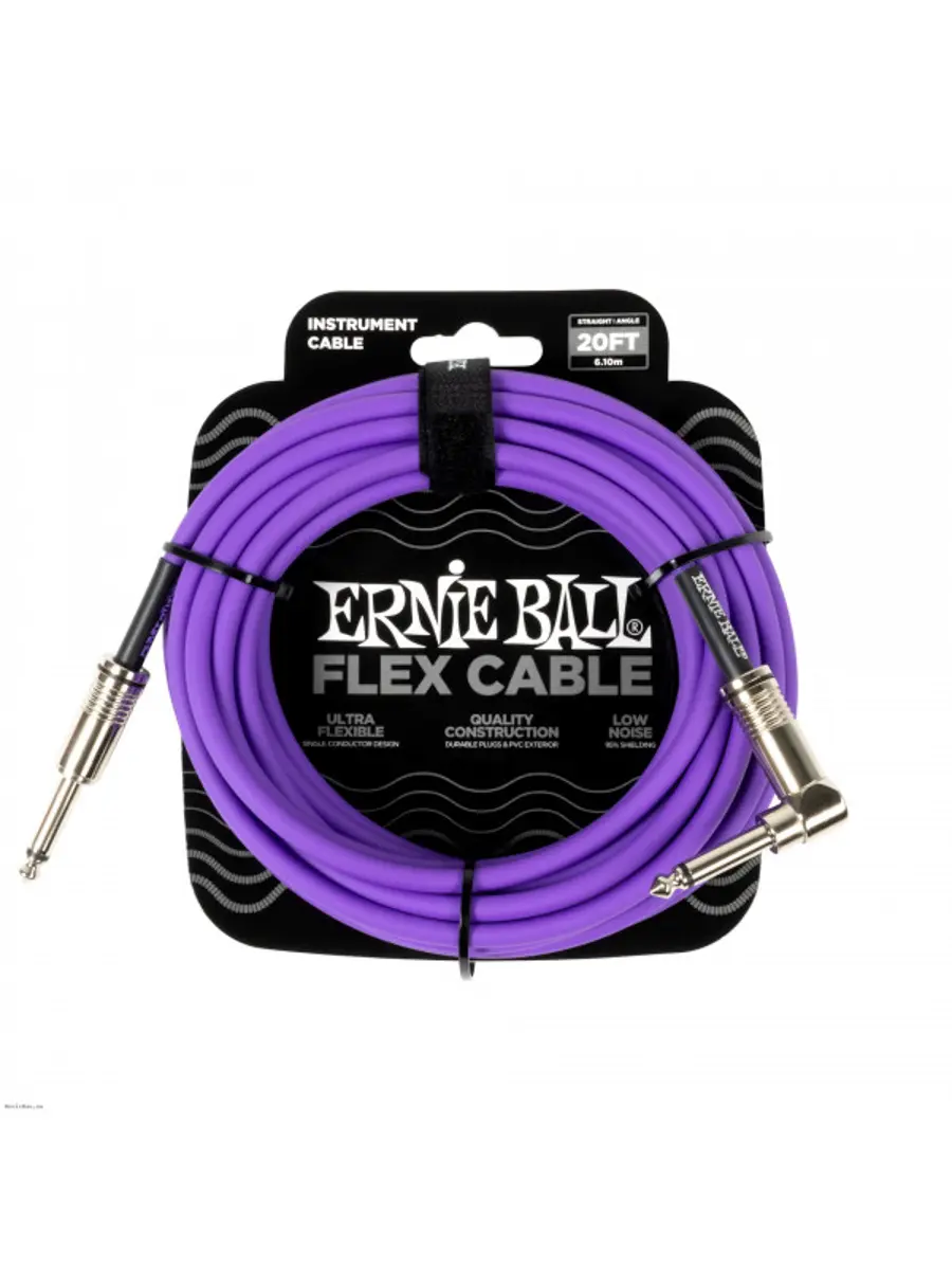 Ernie Ball 6466 Instrumentcable Purple 6m