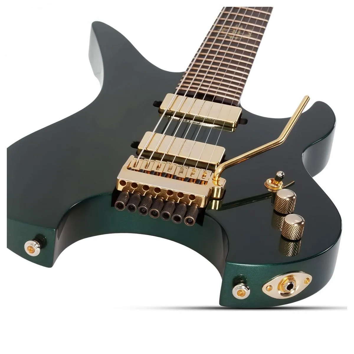 Schecter Synyster Gates Custom-7 TR Oak Green Metallic