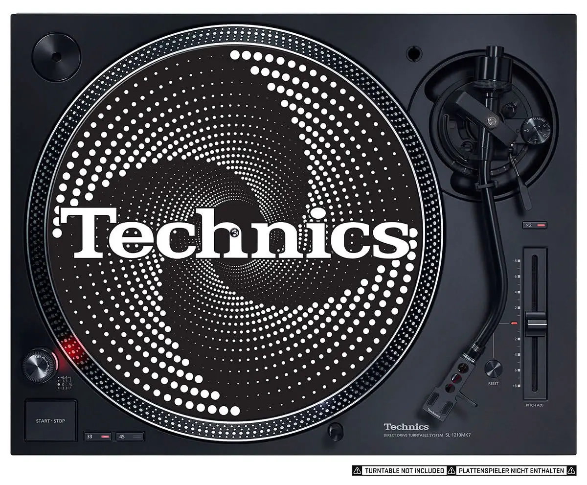Zomo Slipmats Technics Funnel White