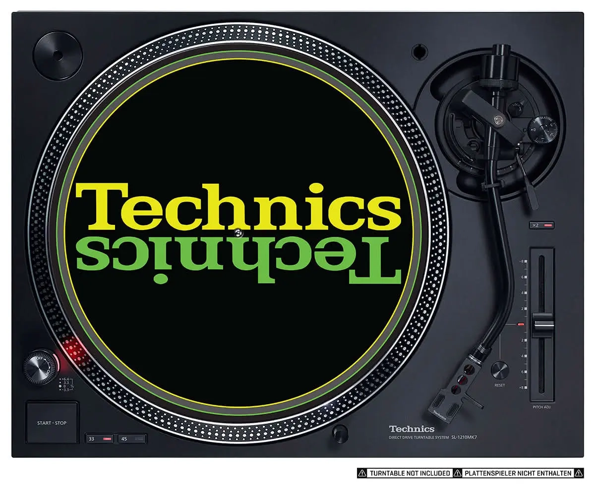 Zomo Slipmats Technics Double Yellow