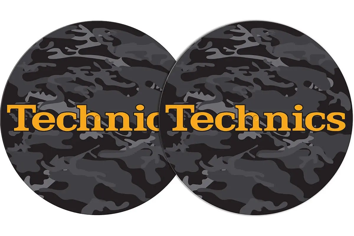 Zomo Slipmats Technics Army Black-Orange