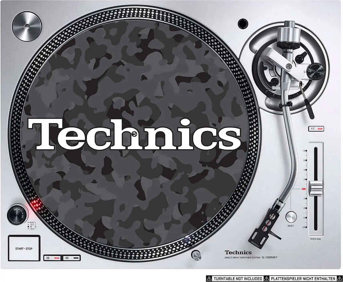 Zomo Slipmats Technics Army Black