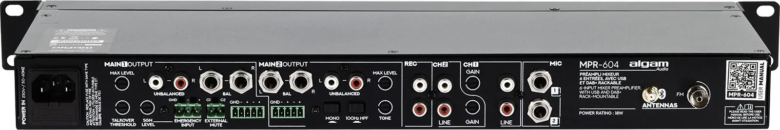 Algam Audio MPR-604