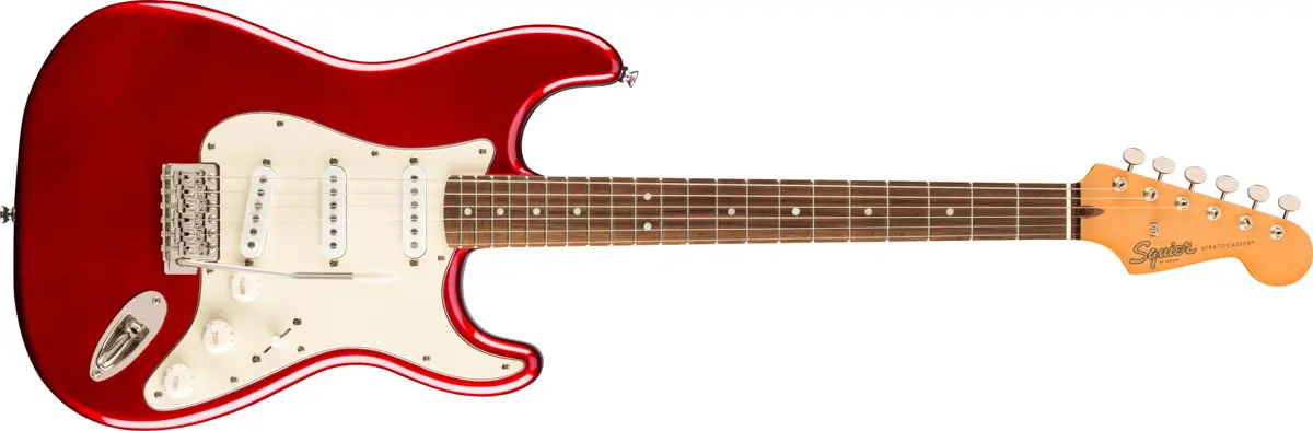 Squier Classic Vibe 60s Stratocaster Laurel Candy Apple Red