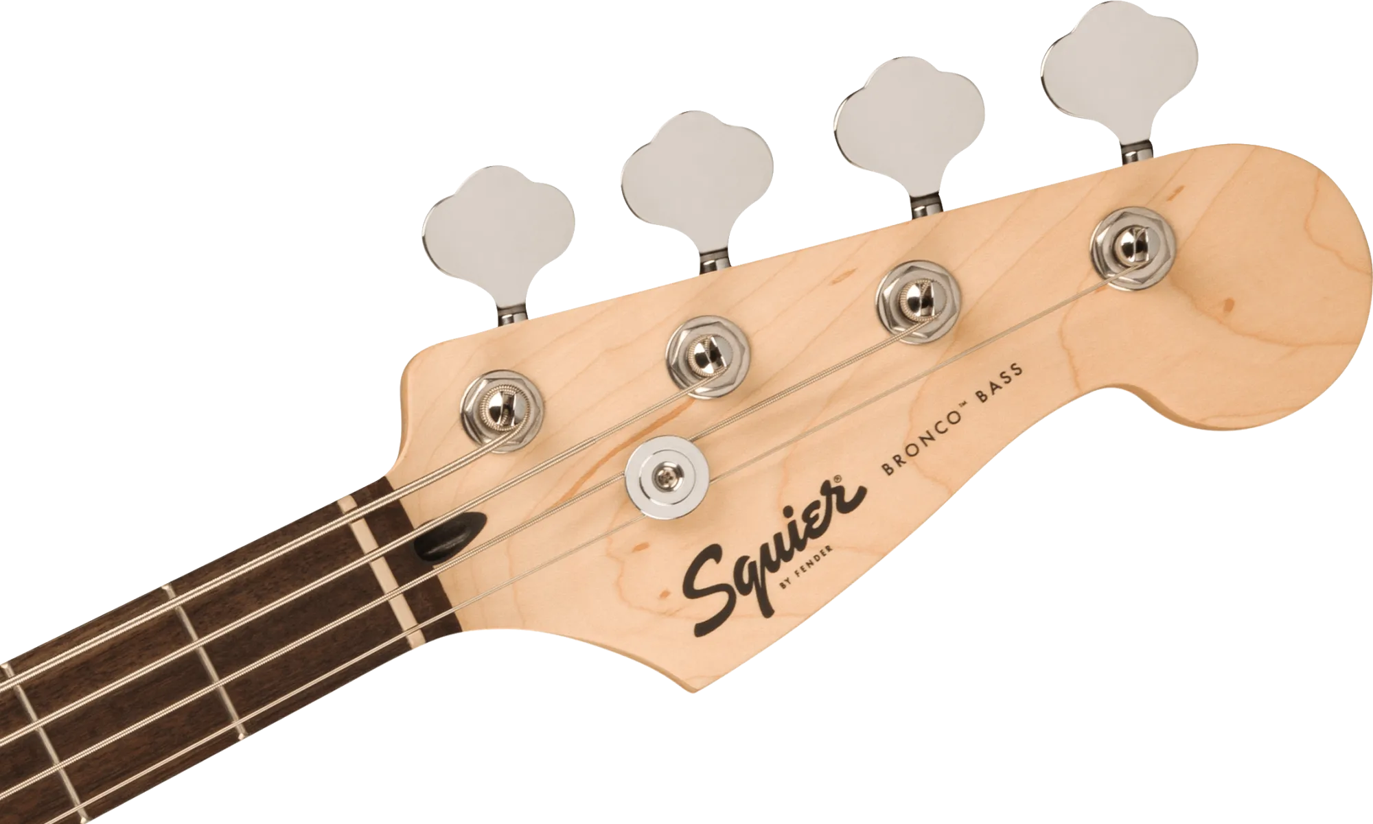 Squier Sonic Bronco Bass Laurel White Pickguard Black